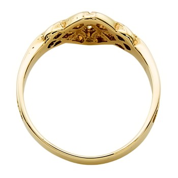 9ct Gold 2.6g Celtic Ring size P